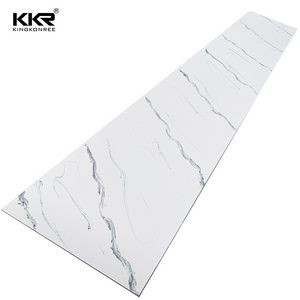 Marble patterned acrylic sheet Faux marble stone sheet Acrylic solid surface stone slabs for kitchen counter top