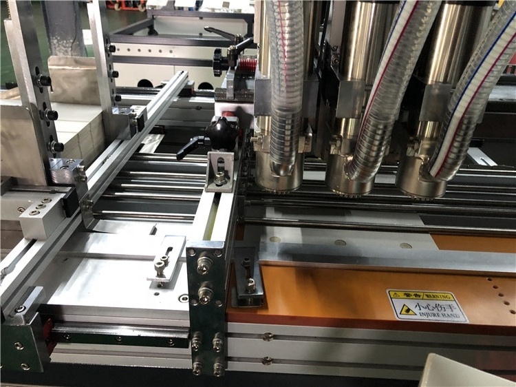 Automatic magnet inserting machine ,rigid box making machinery