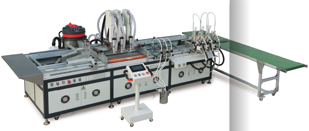 Automatic magnet inserting machine ,rigid box making machinery