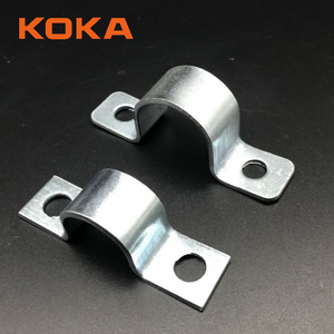 Factory Strap U Type Hose Clamp Stainless Steel Custom Size U Shape Pipe Saddle Clamp