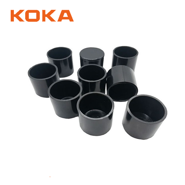 Customized Stainless Steel Pipe End Cap Plastic PVC Oval Pipe End Caps