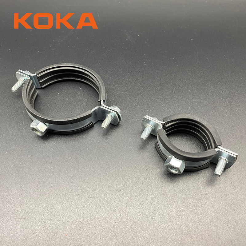 Hot Sale Stainless Steel SS304 Connecting Racking System Rubberized Pipe Clamps