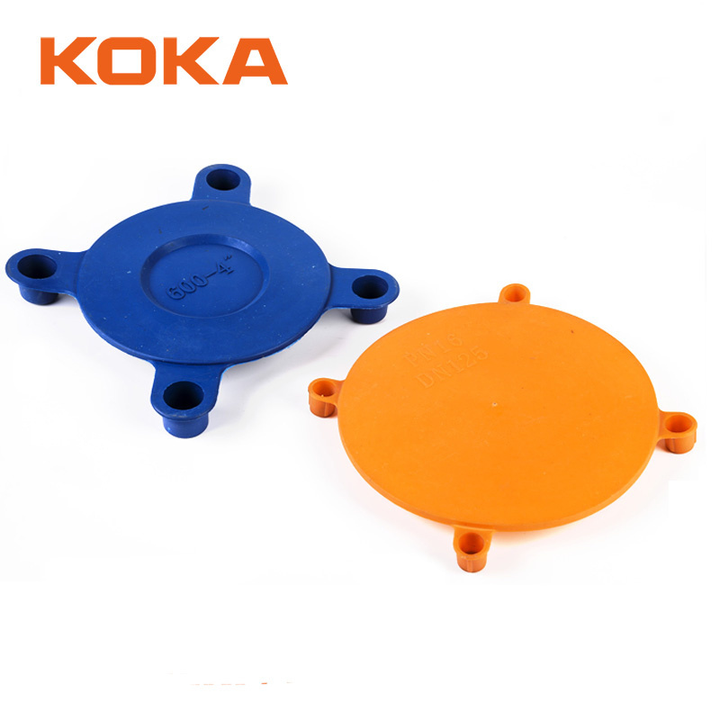 rubber pvc end cap for pipe tube