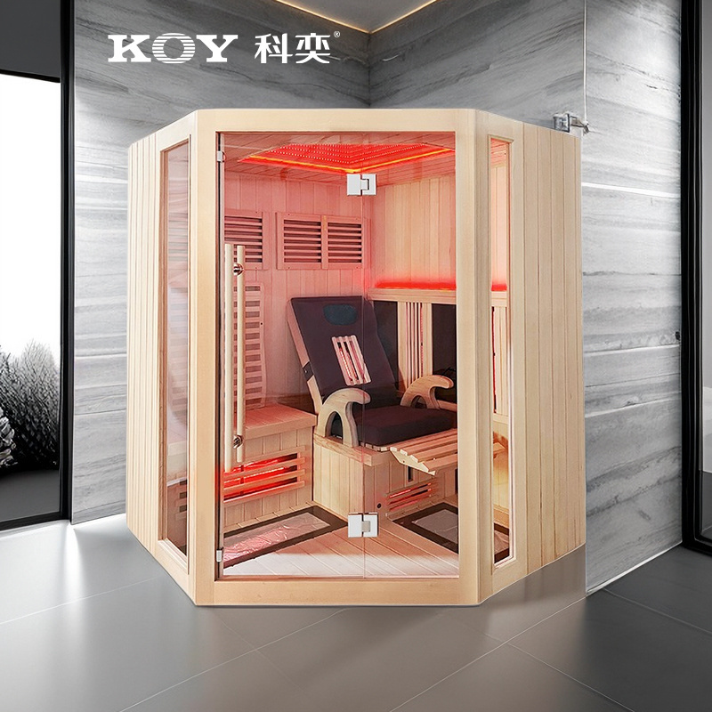 Indoor Luxury  Keep Body Health Sauna Room  and Infrared Sauna High Quality  Sauna Infrared