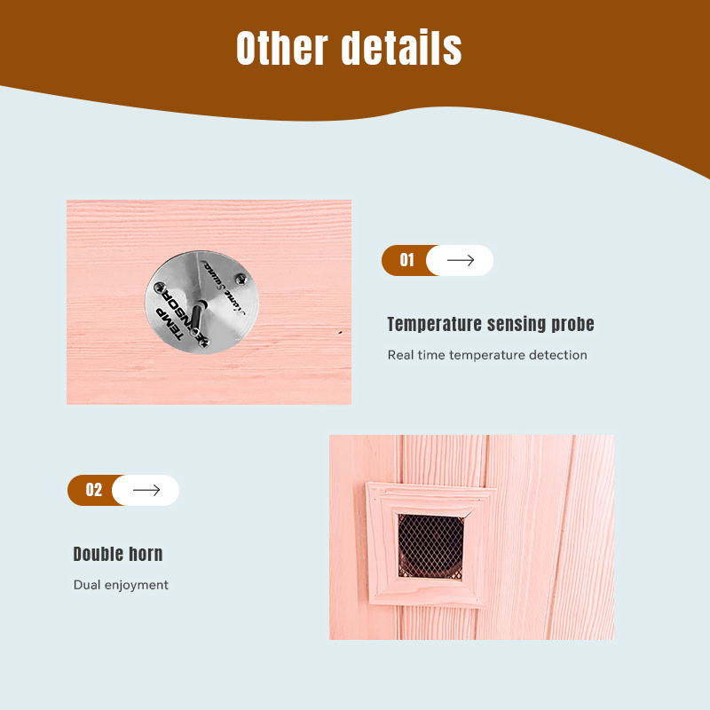 Indoor Luxury  Keep Body Health Sauna Room  and Infrared Sauna High Quality  Sauna Infrared