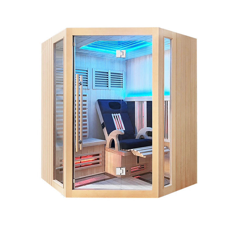 Indoor Luxury  Keep Body Health Sauna Room  and Infrared Sauna High Quality  Sauna Infrared