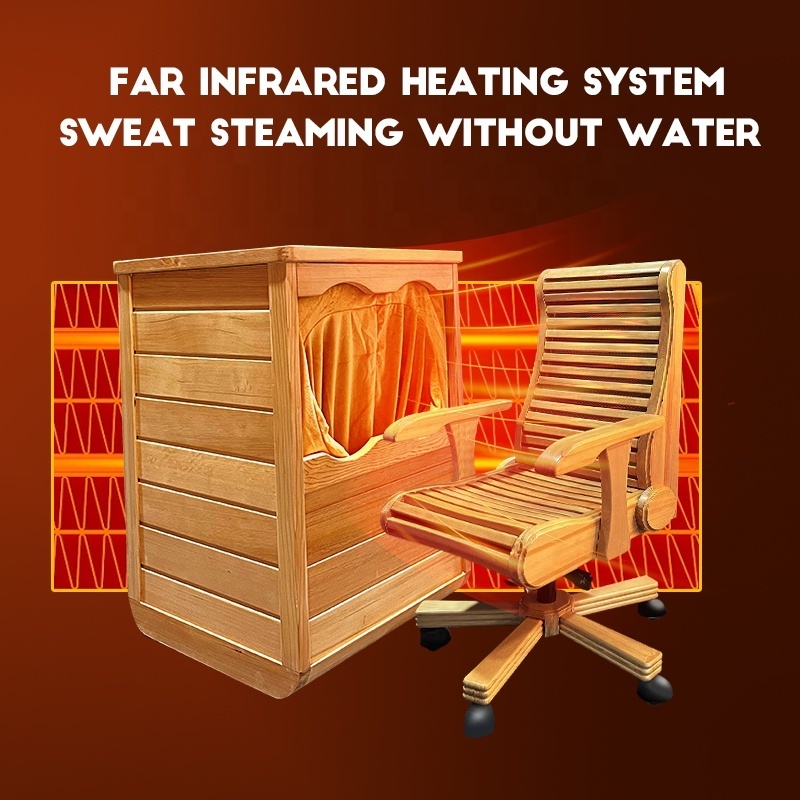 New flannelette foot sauna  and adjustable far-infrared sauna chair for home use