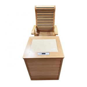 New flannelette foot sauna  and adjustable far-infrared sauna chair for home use