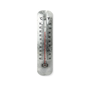 Wall Thermometer, Indoor or Outdoor Metal thermometer, Home, Garage, or Kitchen Thermometer for Room Temperature