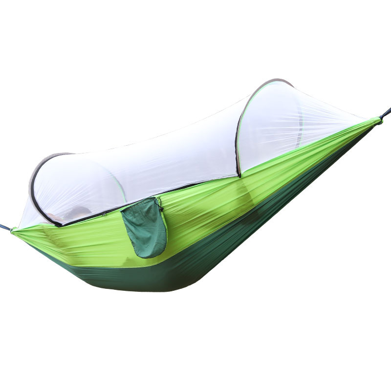 OEM ODM Accepted Low MOQ Outdoor Durable Portable Nylon Tree Jungle Camping Hammock With Net