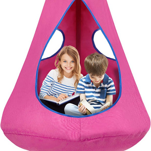 2024 Manufacturer LOW Hammock Swing Chair with Pocket for Outdoor and Indoor Play Tent Swing for Child Sensory Swing for Kids