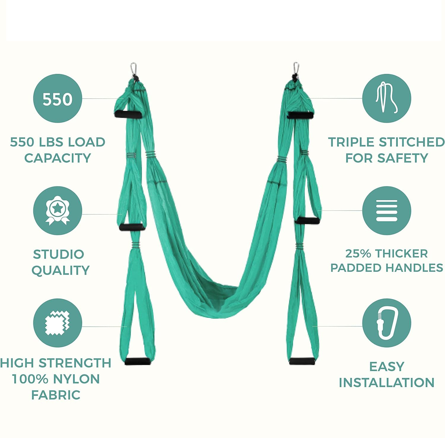 2024 Nylon Aerial Yoga Swing Hammock With Strap And Ceiling Mount Whole Sale Yoga Set Many Colors Logo Custom