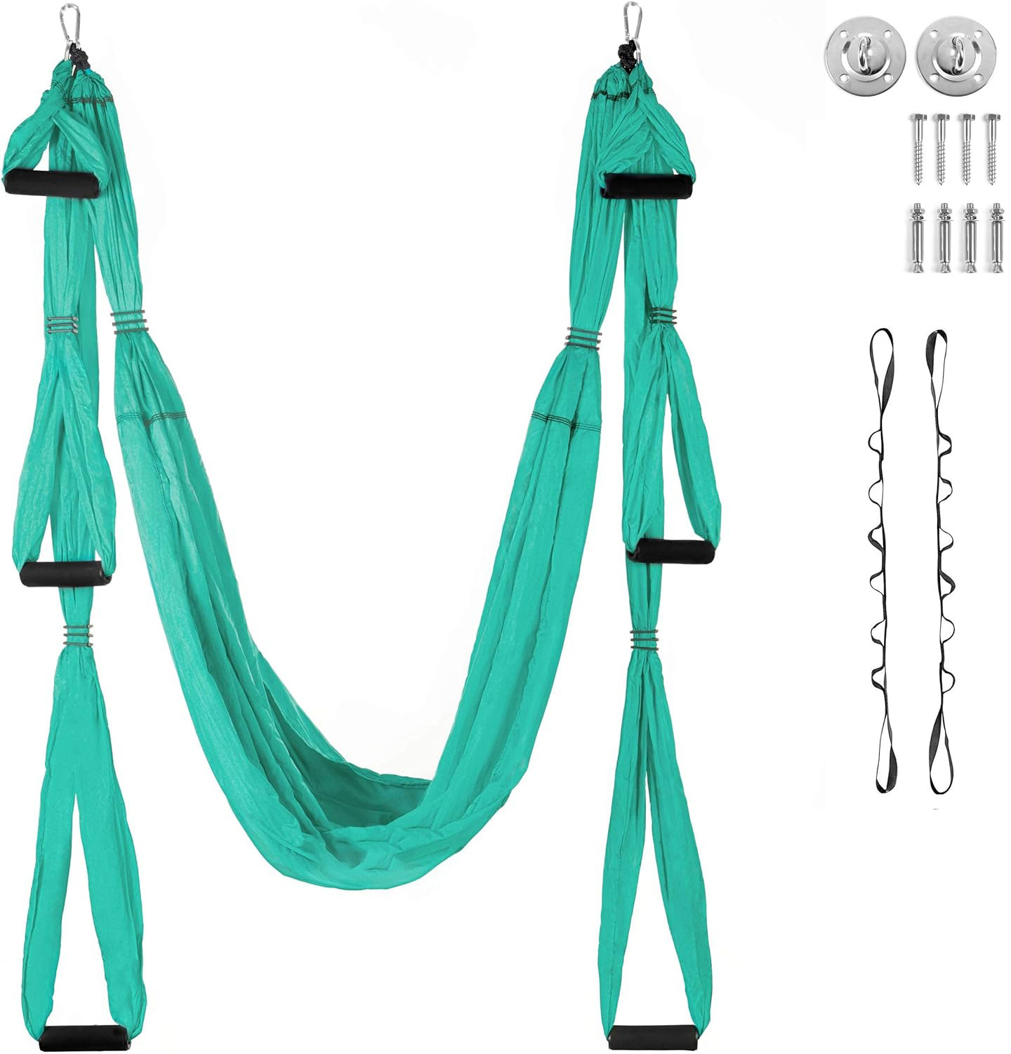 2024 Nylon Aerial Yoga Swing Hammock With Strap And Ceiling Mount Whole Sale Yoga Set Many Colors Logo Custom