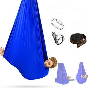 Sensory Swing Therapy Swing for Kids & Adults Cuddle Indoor Outdoor Hammock for Child Autism ADHD Anxiety Pod Chair