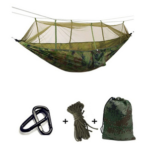 Camouflage Ultralight Custom Logo Netting Bug Hammock With Mosquito Net