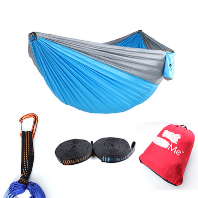 Travel Leisure 2 Person Ultralight 210T Nylon Parachute Double Portable Camping Hammock, outdoor hammock