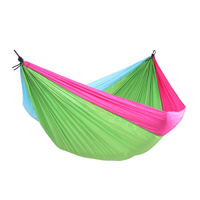 Travel Leisure 2 Person Ultralight 210T Nylon Parachute Double Portable Camping Hammock, outdoor hammock