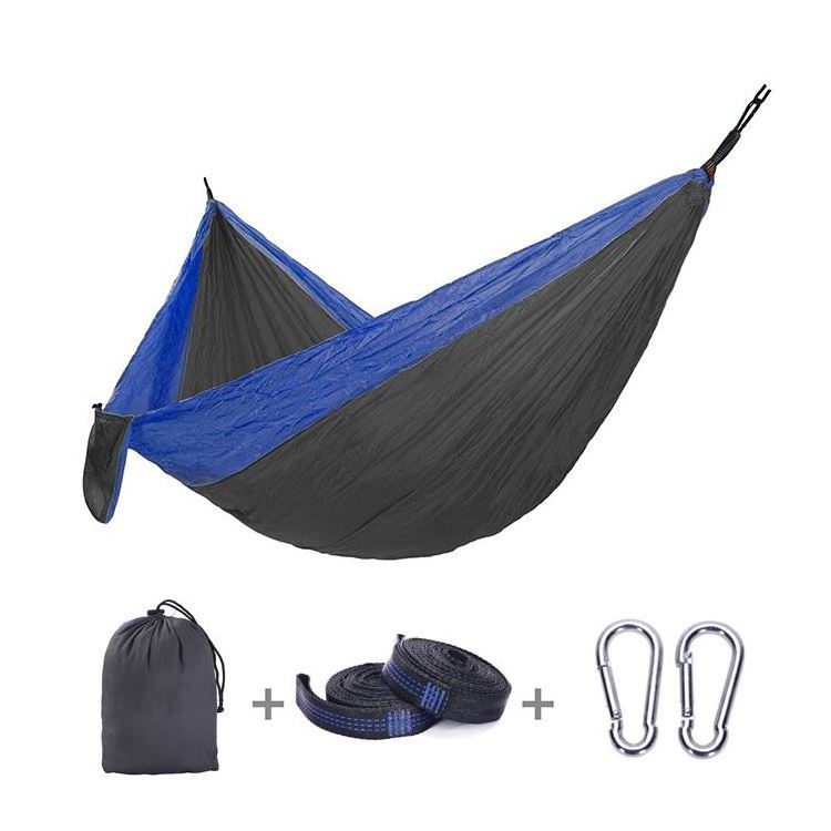 2023 Hot Portable Parachute Camping Survival Garden Leisure travel Double Hammock