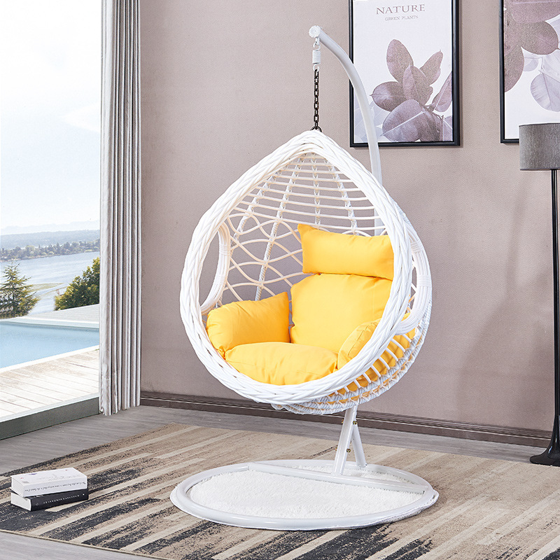 Manufacturer Indoor Durable Hanging Seat Hammock Chair Rattan With Stand