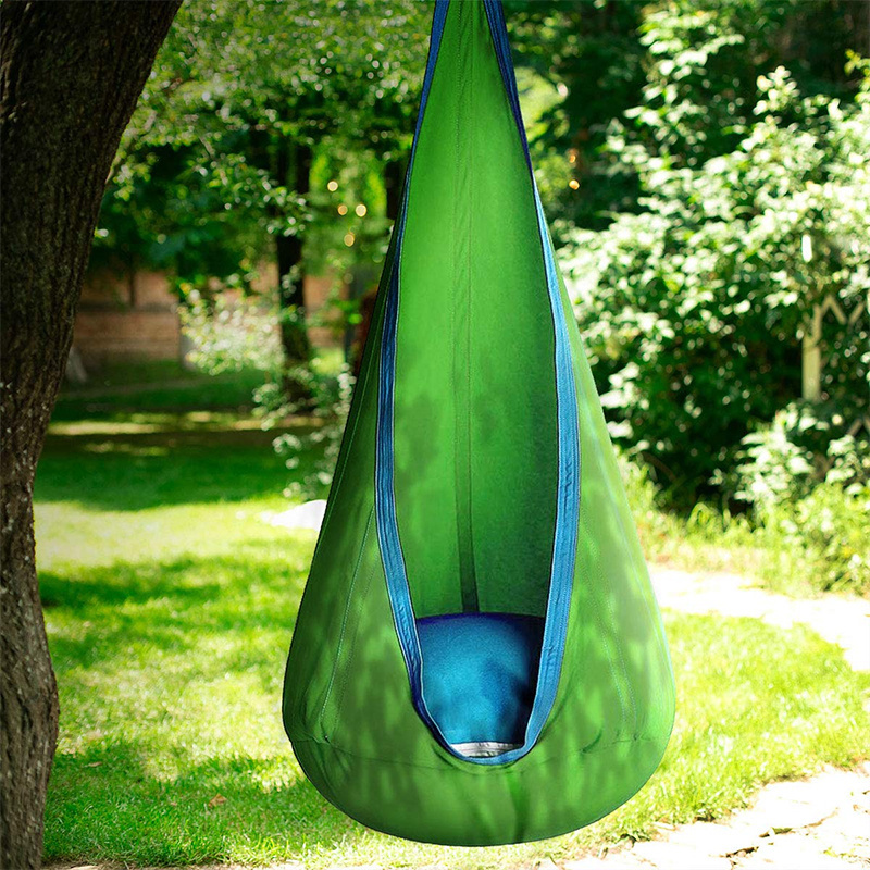 KUDIAN  Kids Pod Swing Seat  Child Hammock Chair for Indoor and Outdoor use