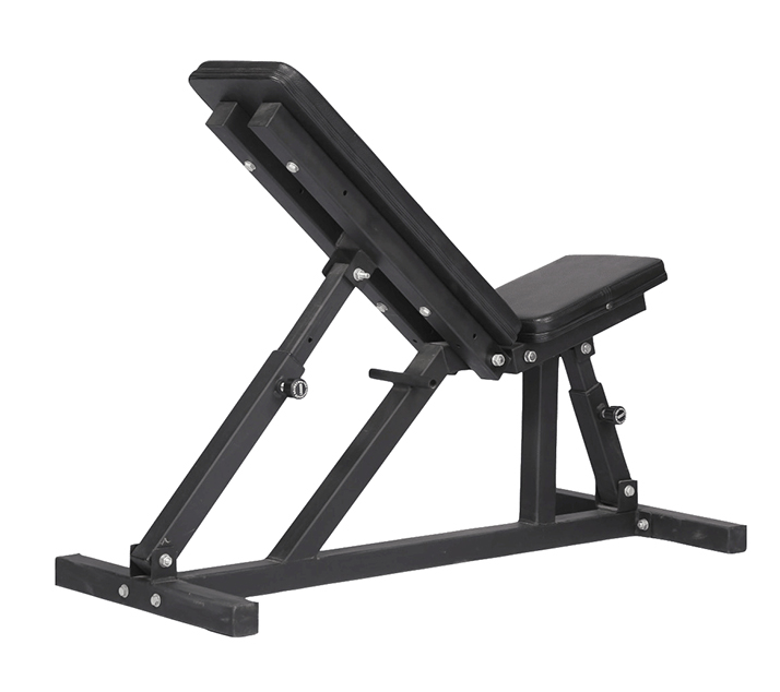 Multi Function  Gym Fitness Black Floor Glute Ham Hip Developer Bench Strength Training Roman Weight Chair Trust Machine