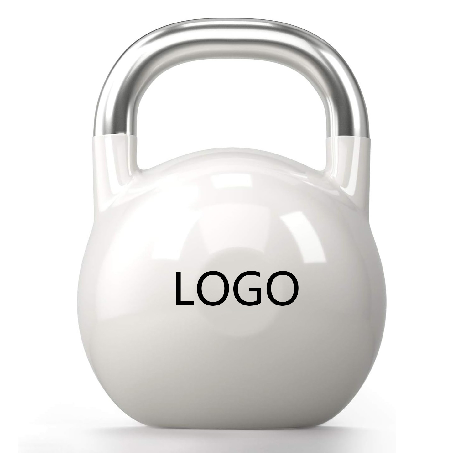 Custom Logo 10 to 50 LB Competition Plated Colored Kettlebell For Bodybuilding Weight Training