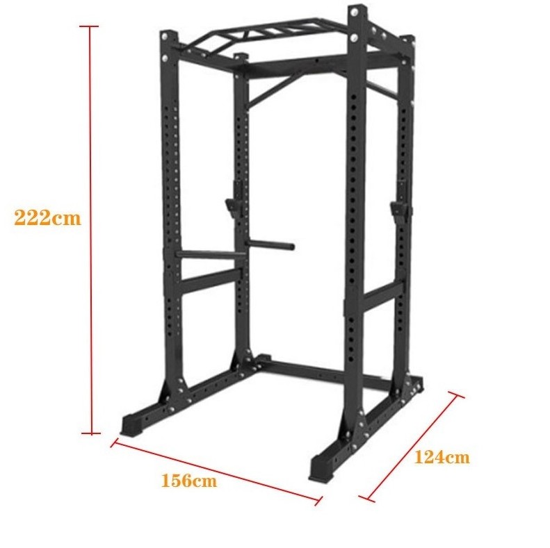 Home Gym Set Accessory Power Weight Bench And Squat Rack Combo Power Squat Barbell Rack With Weight Bench