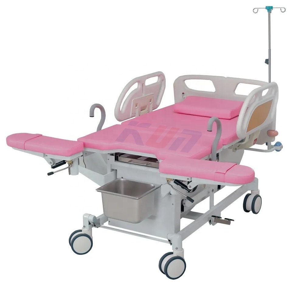 labour delivery room electric obstetric bed exam table gynecological