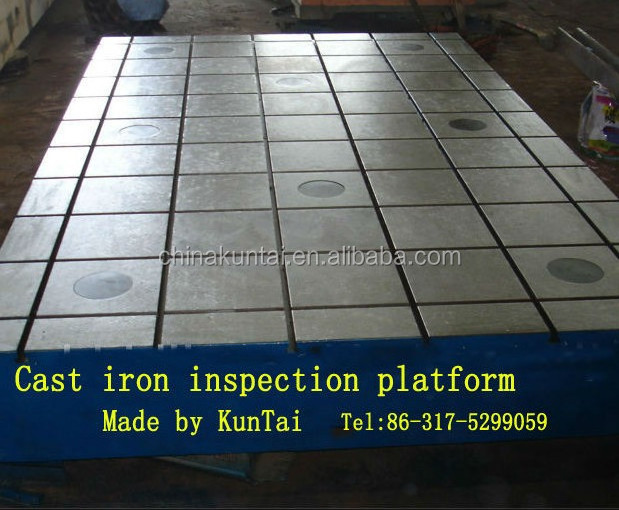 T slot Inspection Platform cast iron table