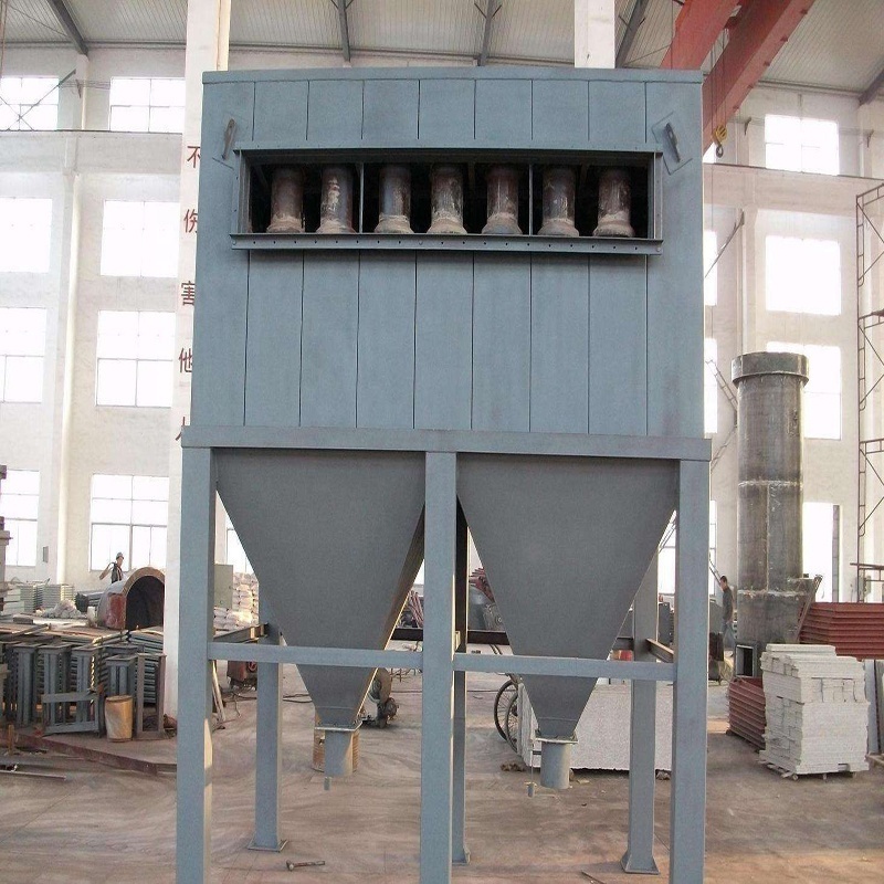 Multi tube ceramic dust collector