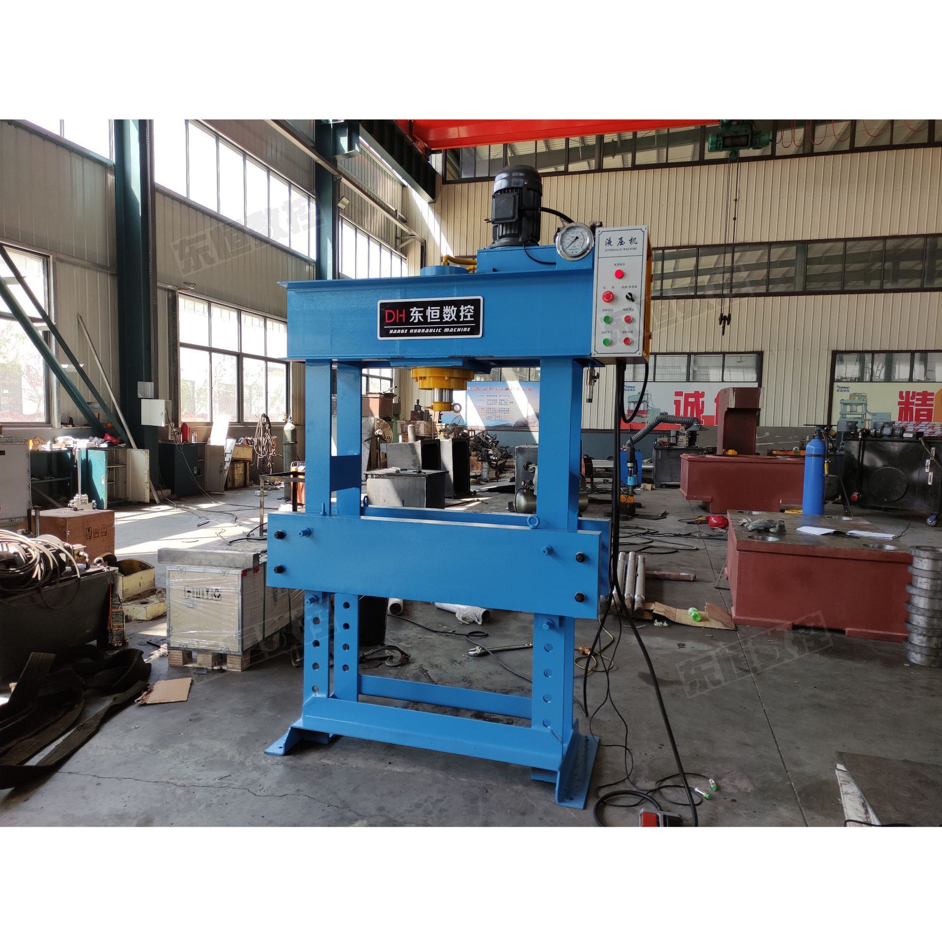 Pipe Hole Punch Cnc Steel Square Tube  Punching Machine