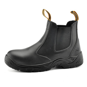 SAFETOE Water Resistant Safety Work Boots - 8025 Free Sock S3 Site Safety Shoes with Lightweight Wide Fit Steel Toecap