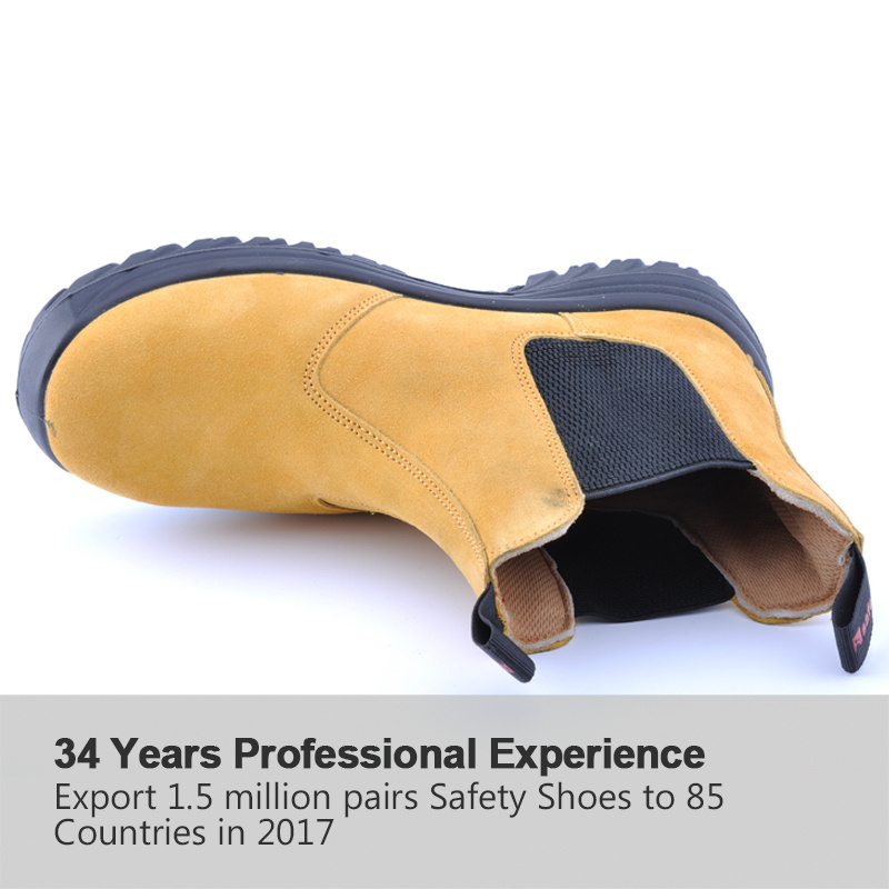 Suede leather summer breathable sexy work shoes selen service life safety shoes ladies construction boots