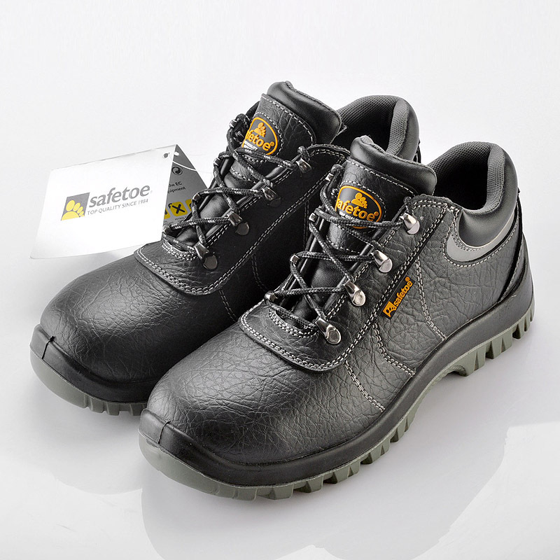 Safetoe Cow Leather Steel Toe Professional S3 Industrial Construction Shoe Manufacturer Men's Cat Brand Price Work Safety Shoes