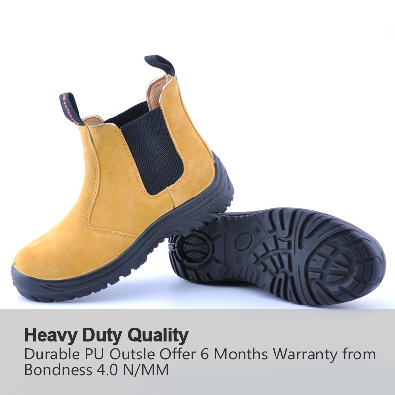 Suede leather summer breathable sexy work shoes selen service life safety shoes ladies construction boots