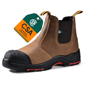 Lightweight Safety Shoes Csa Approved Green Triangle Custom Logo Csa Work Boots