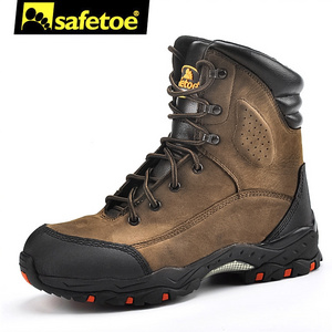 Firefighter boots,mining equipment Steel toe cap safety boots