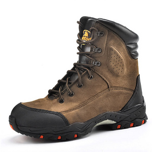 Firefighter boots,mining equipment Steel toe safety boots