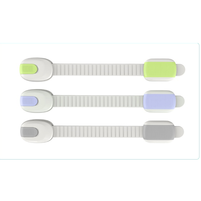 Adjustable Baby Safety Lock Plastic Straps Locks Cabinet Latches for Drawers Fridge Child Safety Cabinet Locks For Babies