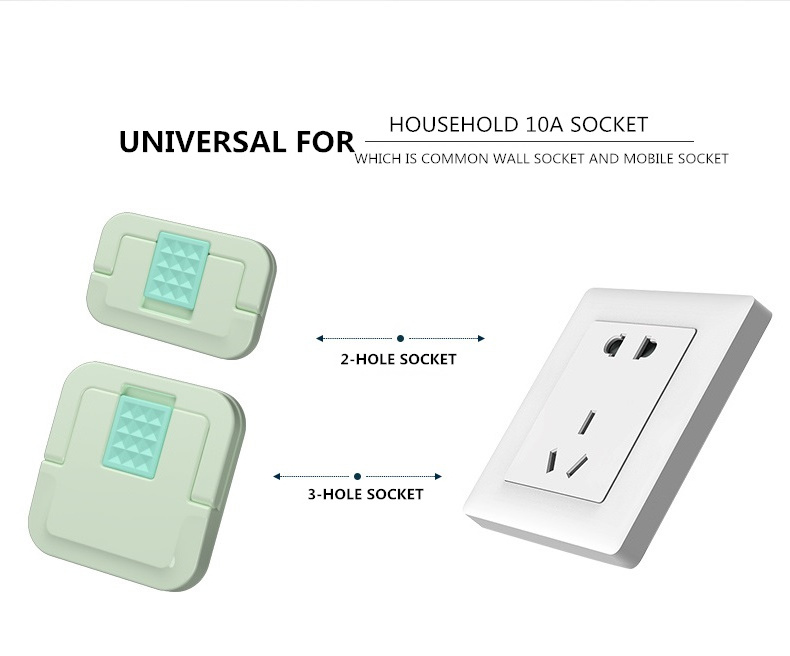 Outlet Plug Cover Plug Covers Baby Proofing Safe & Secure Electric Plug Protectors Sturdy Childproof Socket Cover for Home