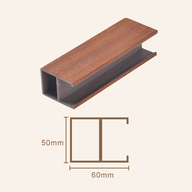 Wpc Faux Wood Indoor Ceiling Panel Designs 50*60Mm Modern Kitchen Roof Panel China Supplier