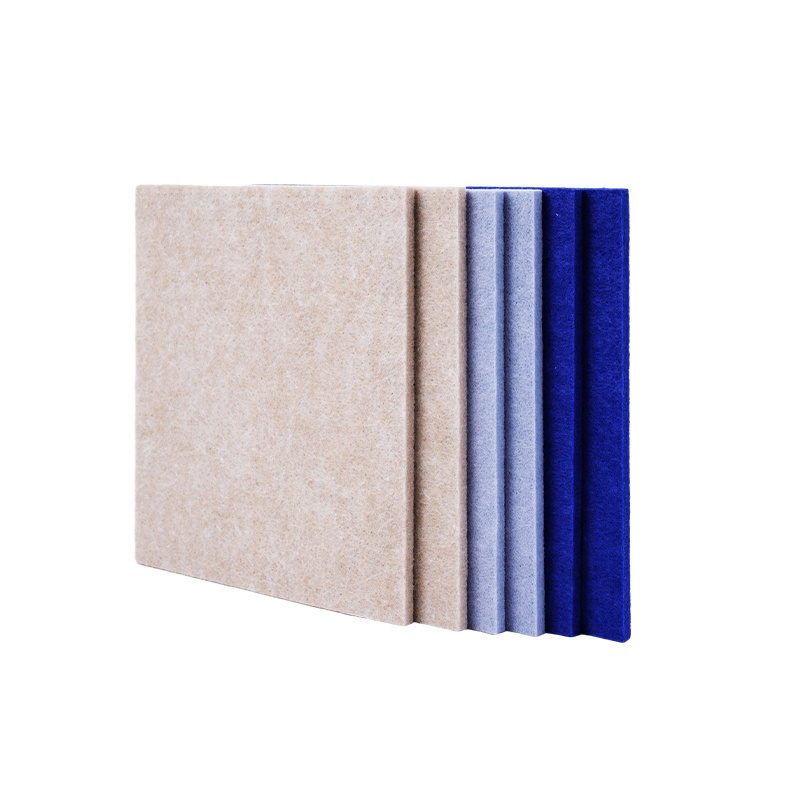 1220*2420*15Mm 7 KG Soundproof Acoustic Panel Art Decoration Polyester Fiber Acoustic Wall Panel For Indoor