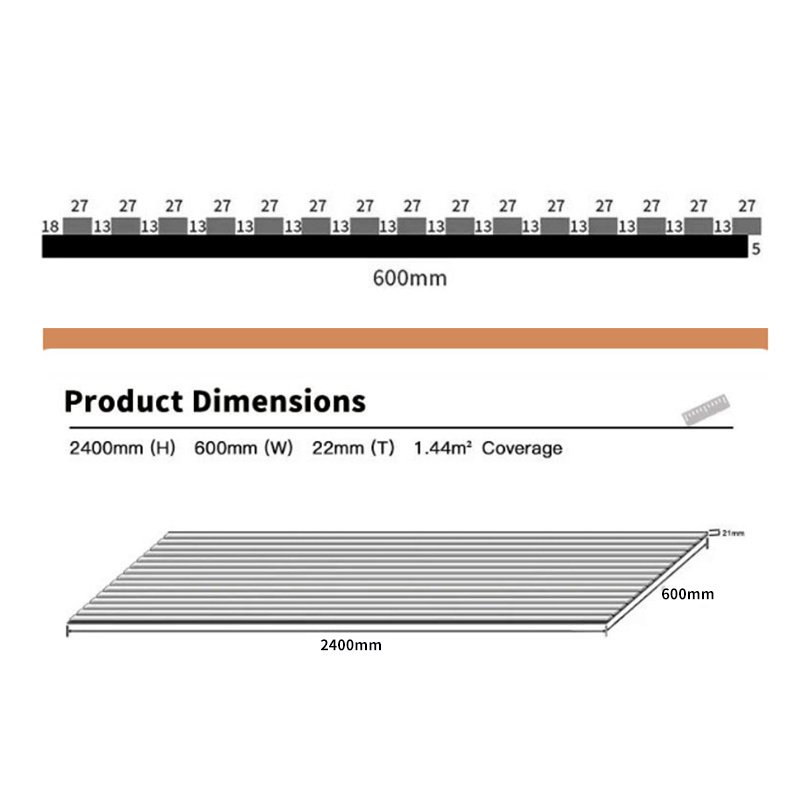 Akupanel Decorative Fire Retardant Mdf Wooden Strip Sound Absorbing Wall Panel Board Slat Akupanel Polyester el