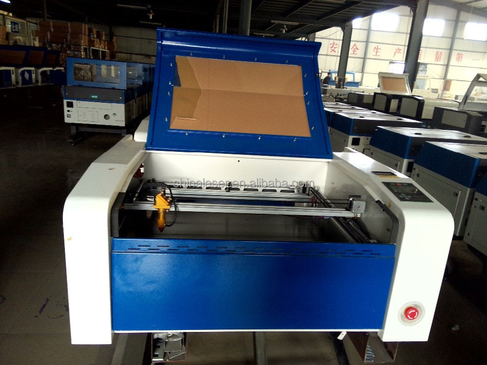 Mini laser engrave machine 600*400mm / 60w 40w reci co2 laser cutting/ Portable mini laser good price