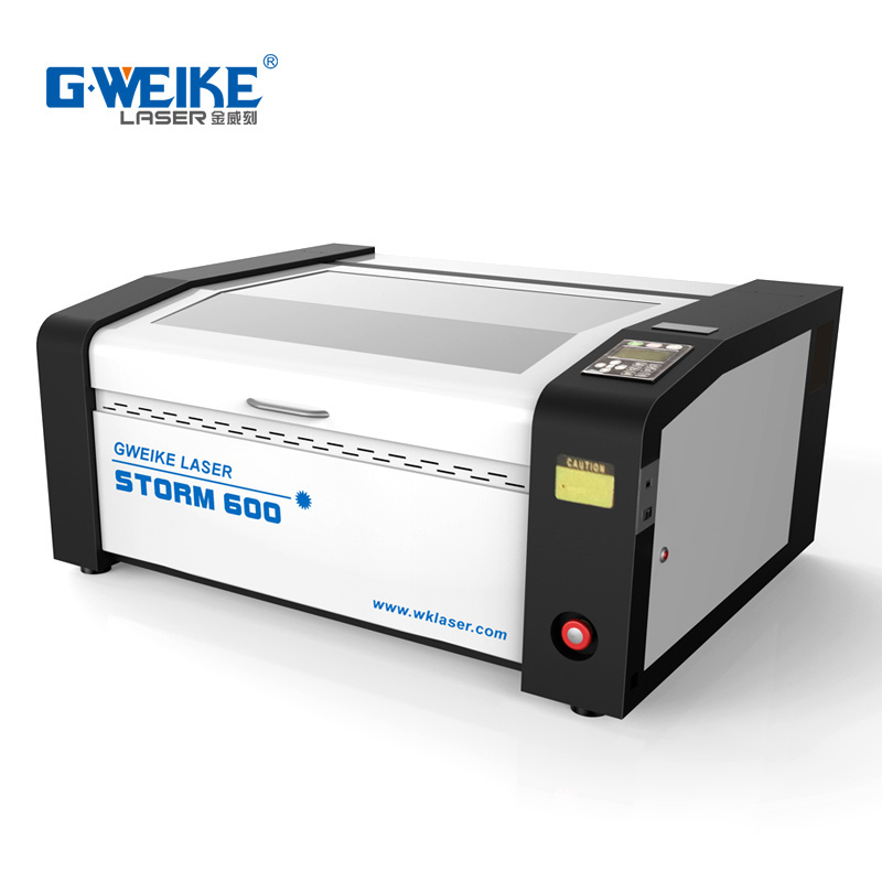 Price G.weike CNC CO2 40w 50w 60w Desktop portable rubber acrylic wood mini laser engraver engraving cutting machine storm600