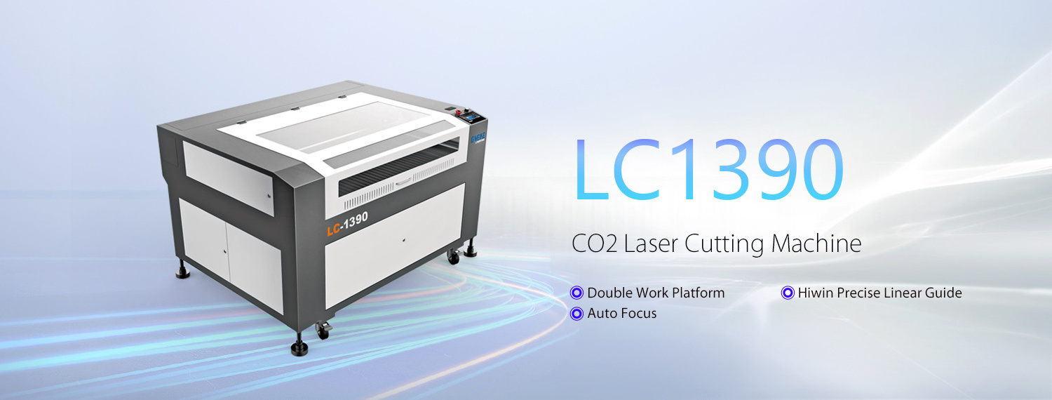 G-weiek LC1390 CNC 100W With Yongli Laser Tube Laser Cutting and Engraving  Machine For Sale