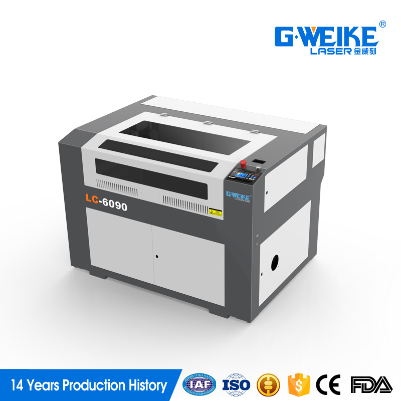 G.Weike auto-recognition ccd camera laser cutting machine for textiles LC6090 price