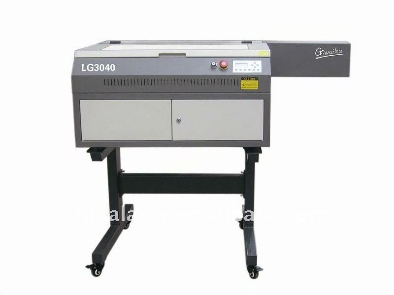 leather desktop laser engraving machine LG3040 / roland print and cut printer