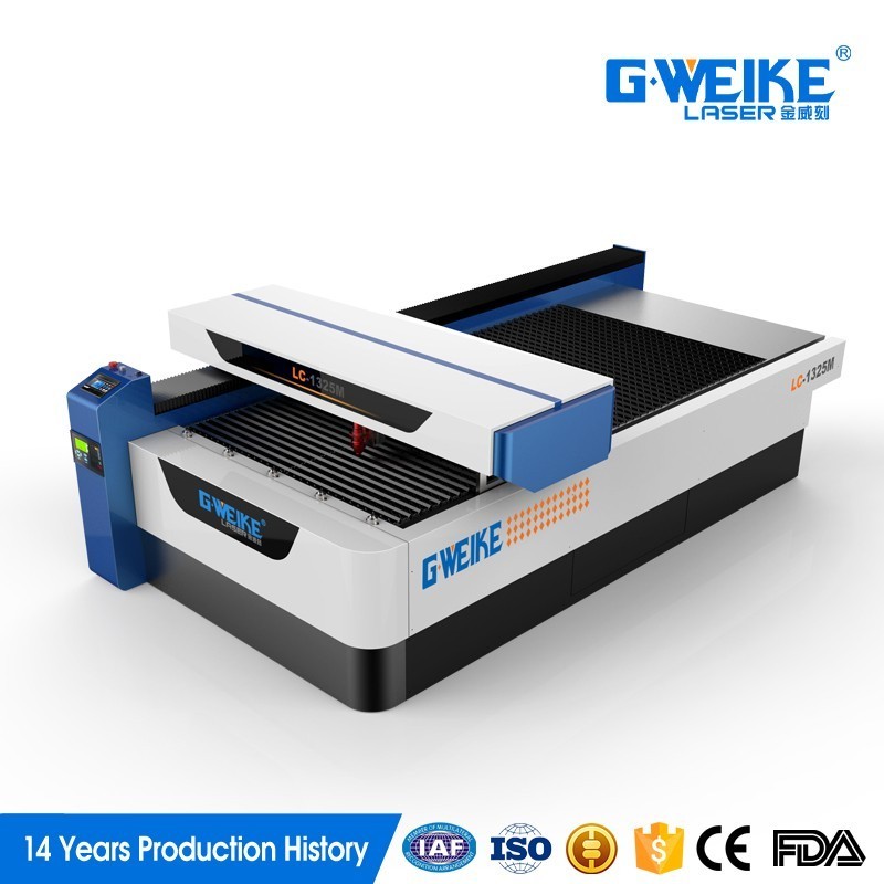 Gweike LC1325D CO2 laser cutting and engraving machine for wood