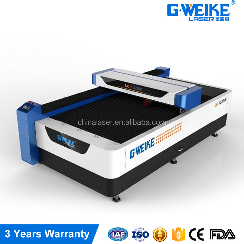 1325 China Cheap price 300w 2mm stainless steel metal and wood non-metal co2 laser tube big power laser cutting machine for sale